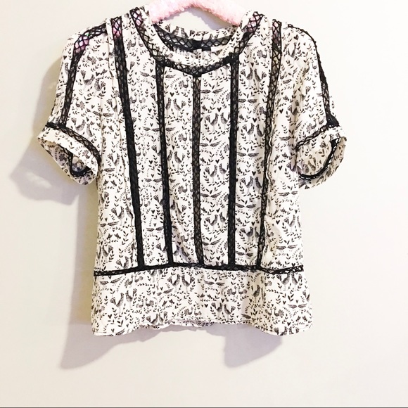 Anthropologie Tops - Anthropologie | Meadow Rue Lovebirds Blouse